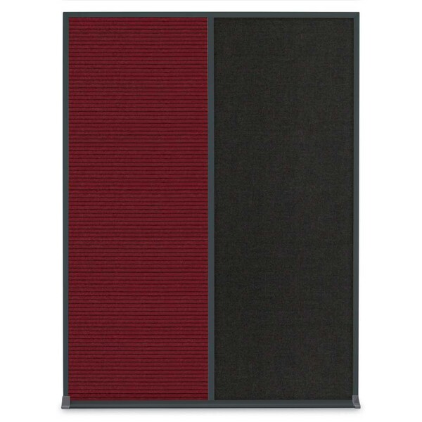 Single Door Radius Corkboard, 18"X24", B